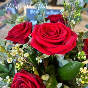 Red Naomi Rose Bouquet